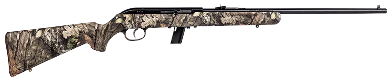 Savage Model 64 camo synthetic stock .22 LR semi-automatic rifle with blued barrel