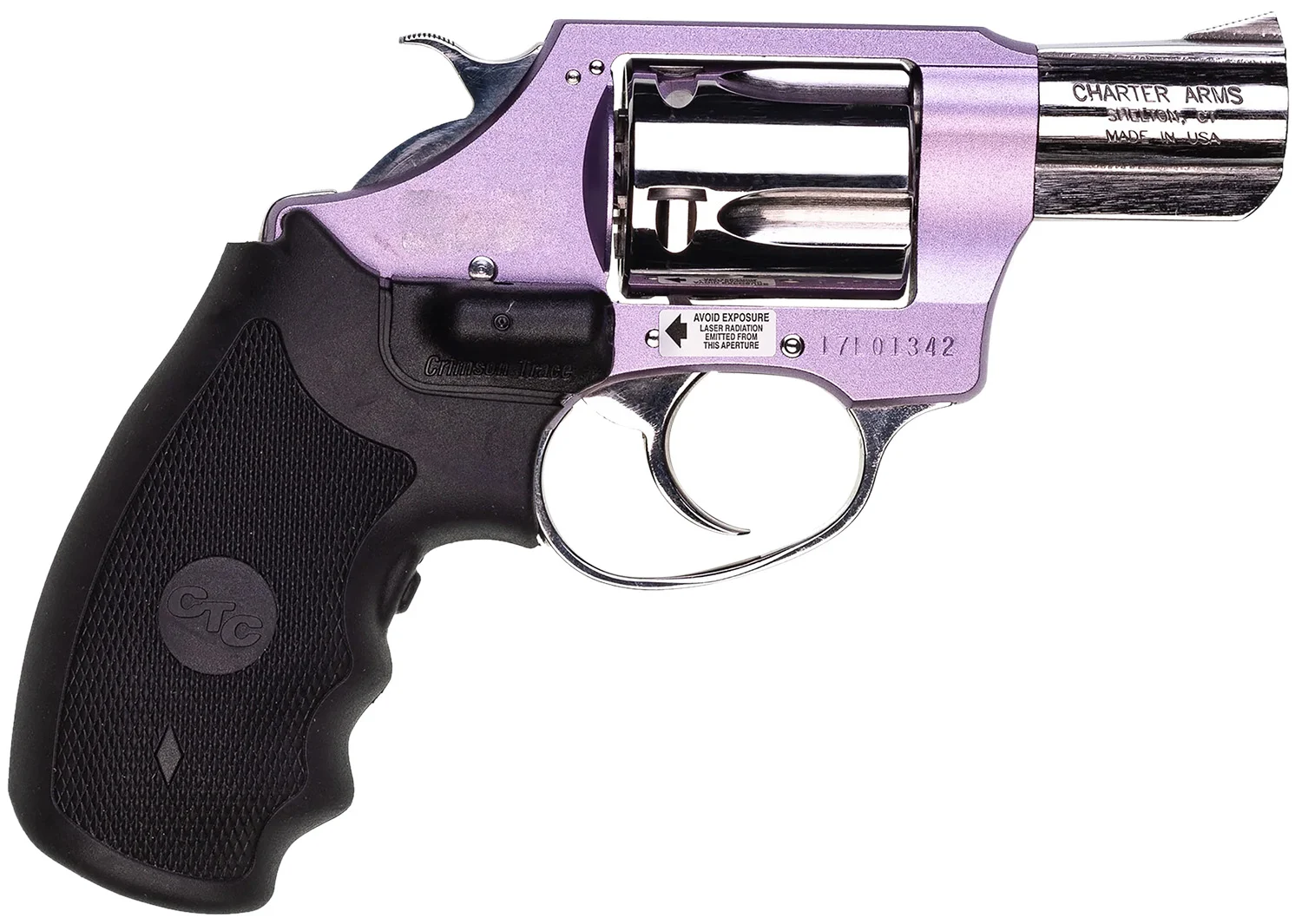 Charter Arms Chic Lady .38 Special 2″ Lavender 5-Round