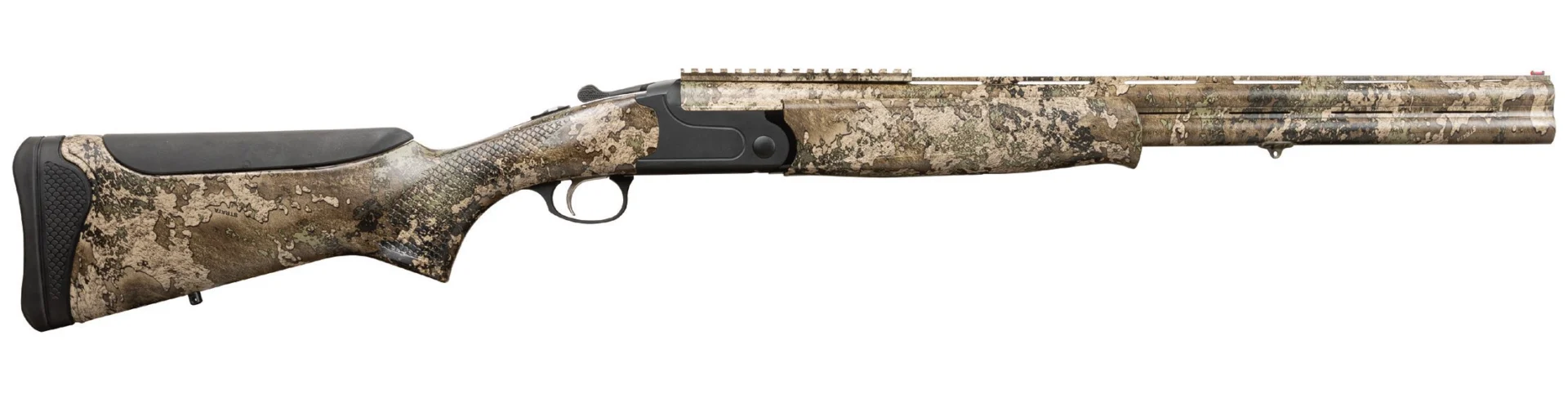 Charles Daly 202T over/under 12 gauge shotgun in TrueTimber Strata camo with 24 in vent rib barrel