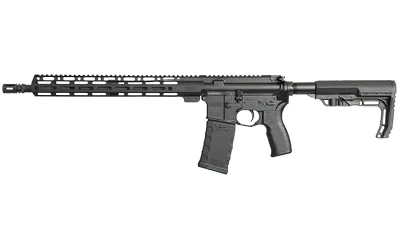 Bersa BAR15RMFT 16 inch 5.56 NATO AR rifle with 15 inch M-LOK handguard and MFT stock in matte black