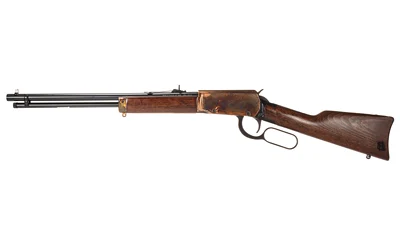Heritage Settler Compact .22 LR lever-action rifle 16.5 inch barrel case colored receiver wood stock