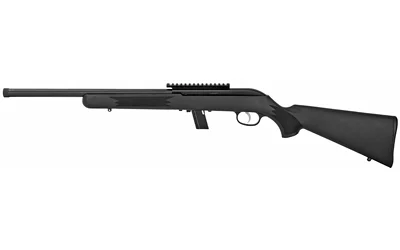 Savage 64 FV-SR .22 LR rifle, 16.5" threaded heavy barrel, black synthetic stock