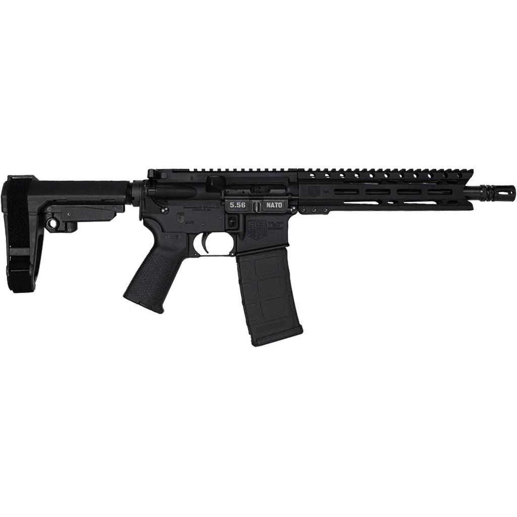 Diamondback DB15 Carbon pistol 5.56 NATO 10in with SBA3 brace and 9in M-LOK handguard