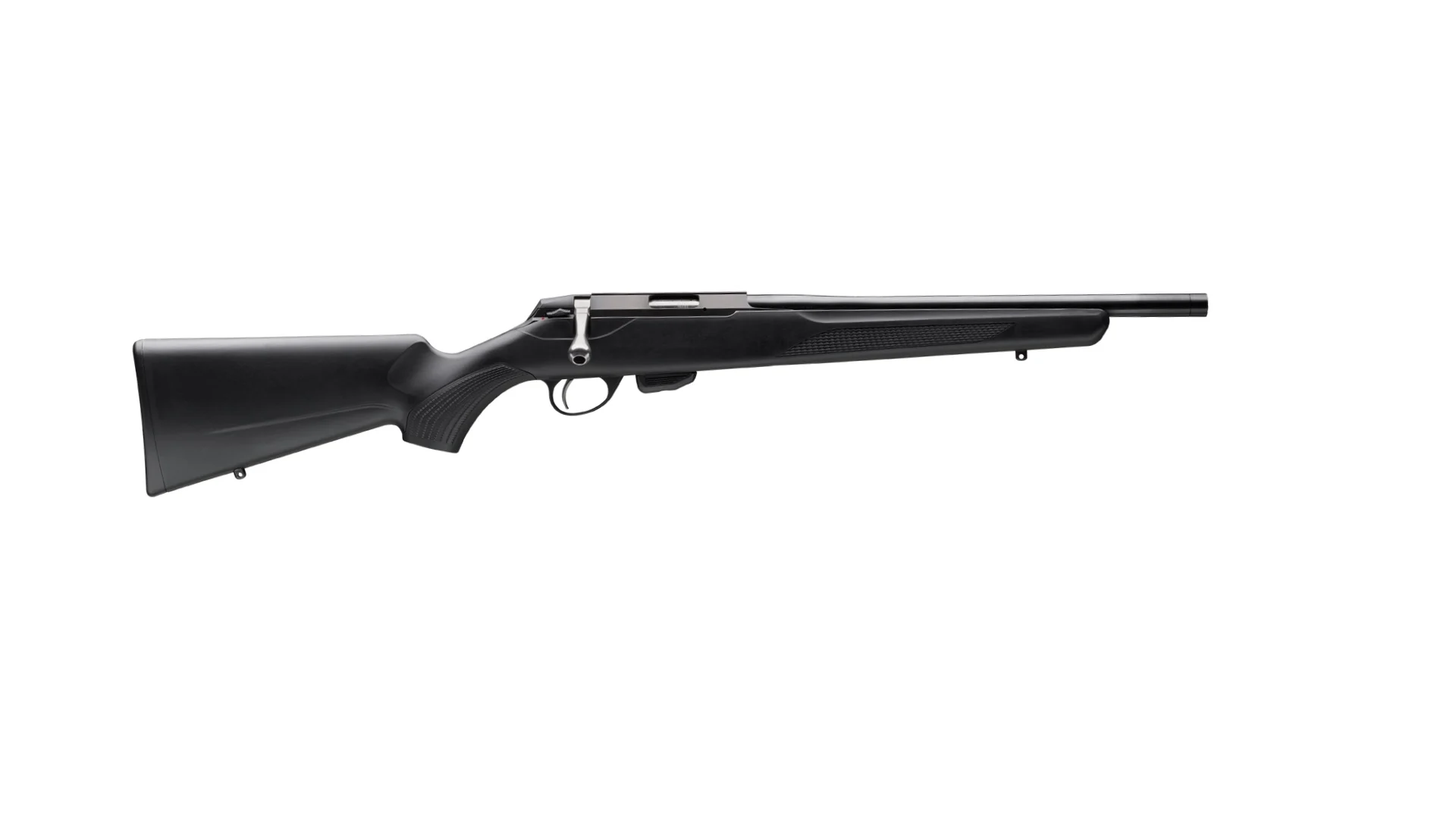 Tikka T1x 17 HMR 16″ Threaded Black Synthetic RH