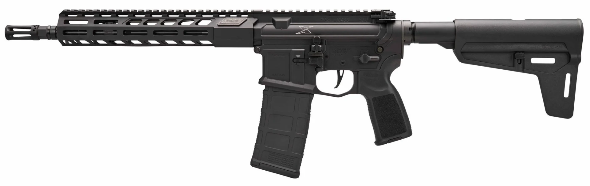 SIG Sauer M400 SDI X pistol 5.56 NATO 11.5in black with M-LOK handguard and Magpul BSL brace