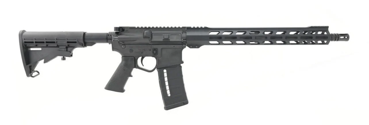 Wise Arms WA-15B .223 Rem/5.56 NATO 16-inch black AR-style rifle with 15-inch M-LOK handguard